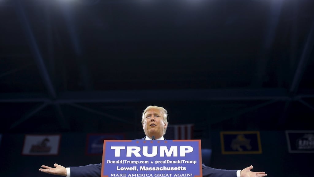 The rise of “Trumpism” would be a potential cause of geopolitical upheaval and conflict. Photograph: Reuters/Brian Snyder