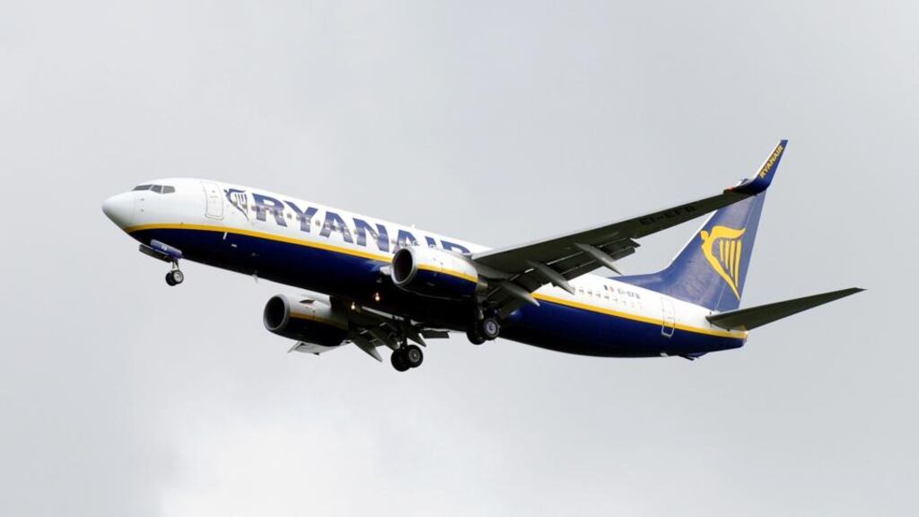 Ryanair announced it will open a base at Bratislava Airport in March from which it will operate 16 routes, including daily flights between the Slovak capital and Dublin. The base will be its first in Slovakia and its 71st overall. Photograph: PA