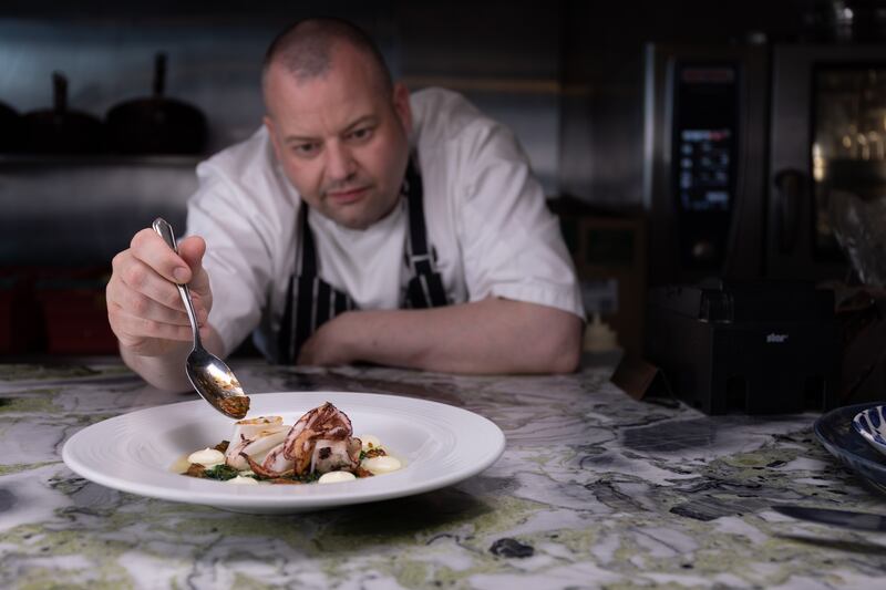 Chef and restaurateur Garreth "Gaz" Smith. Photograph: John Murray