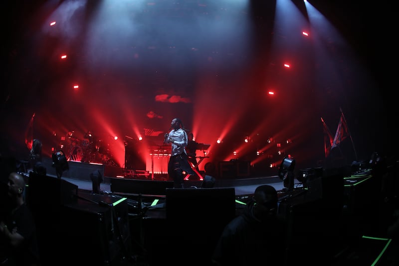 The Prodigy's Maxim at the All Together Now Festival 2024 in Waterford. Photograph Debbie Hickey/Getty