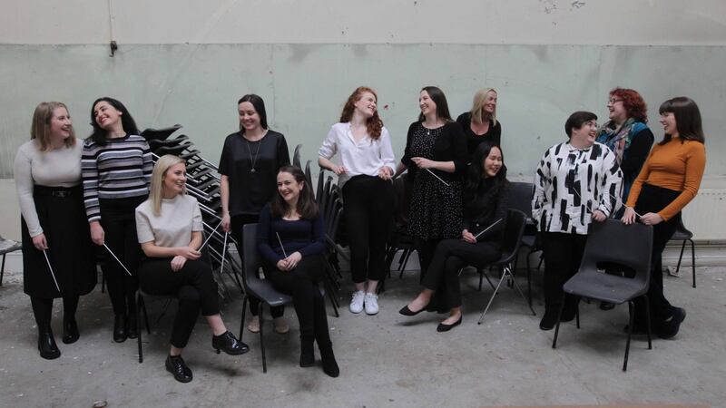 Unlike musicians, conductors can’t practice on their own so rehearsals with the orchestra are crucial learning experiences. Photograph: Mark Stedman