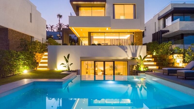 Spain: close to the beach, this four-bed villa also has a pool
