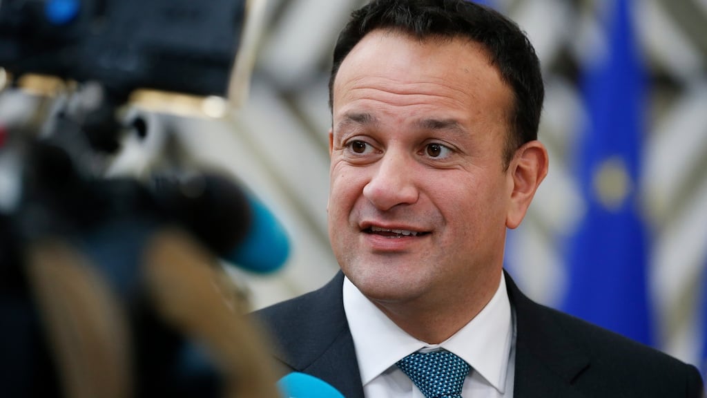 Leo Varadkar has answered the concerns of Fine Gael members who said Sinn Féin would benefit electorally from being in opposition. Photograph: Julien Warnand/EPA