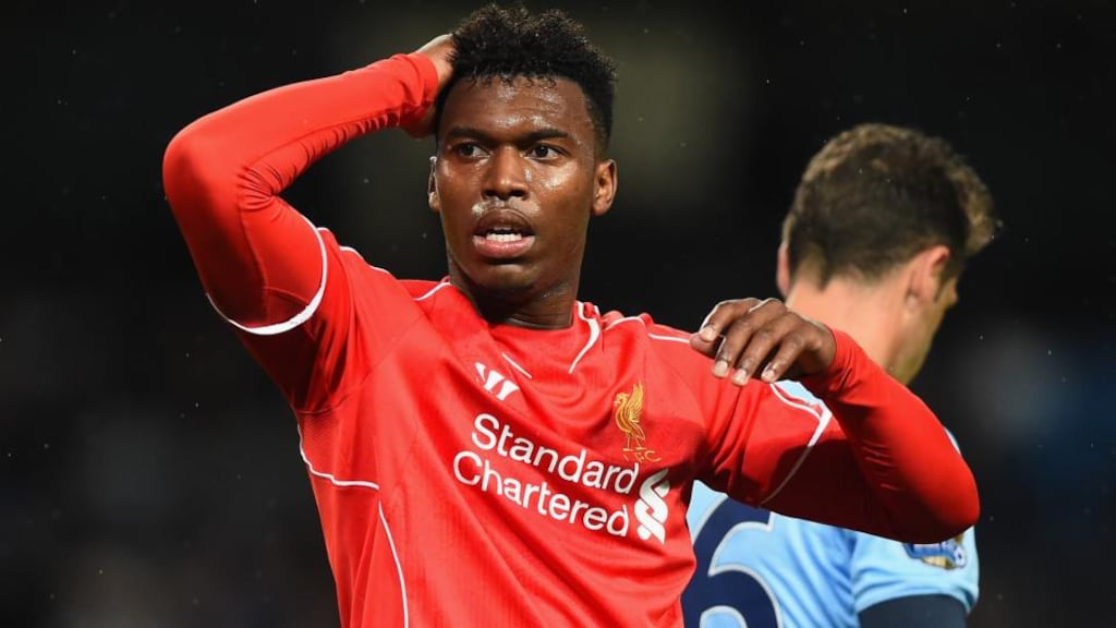 Daniel Sturridge has returned to Liverpool after receiving treatment for muscle problems in the USA. Photograph: Laurence Griffiths/Getty Images