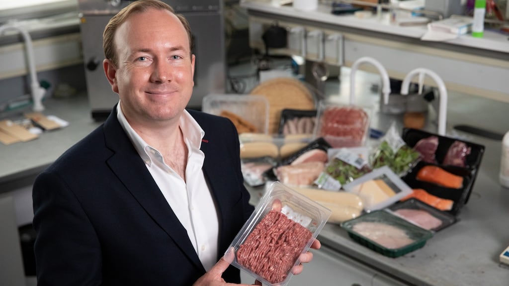 Brendan Rice, cofounder and chief executive of Senoptica: “What we expect is that, on confirmation of our first order, we will be expanding the team.” Photograph: Naoise Culhane