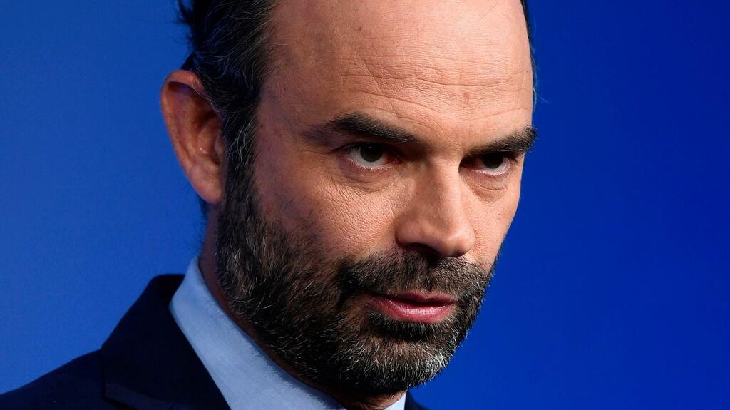 French prime minister Edouard Philippe. File photograph: Philippe Lopez/AFP/Getty Images