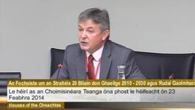 Irish language ‘being driven to margins of society’