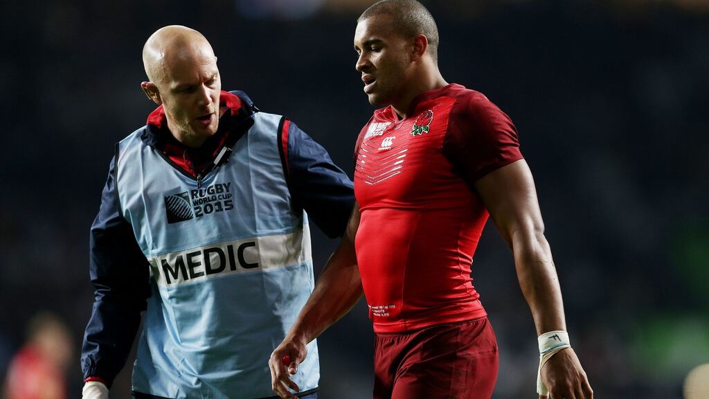 England’s Jonathan Joseph looks set to return against Australia. Photograph: David Davies/PA