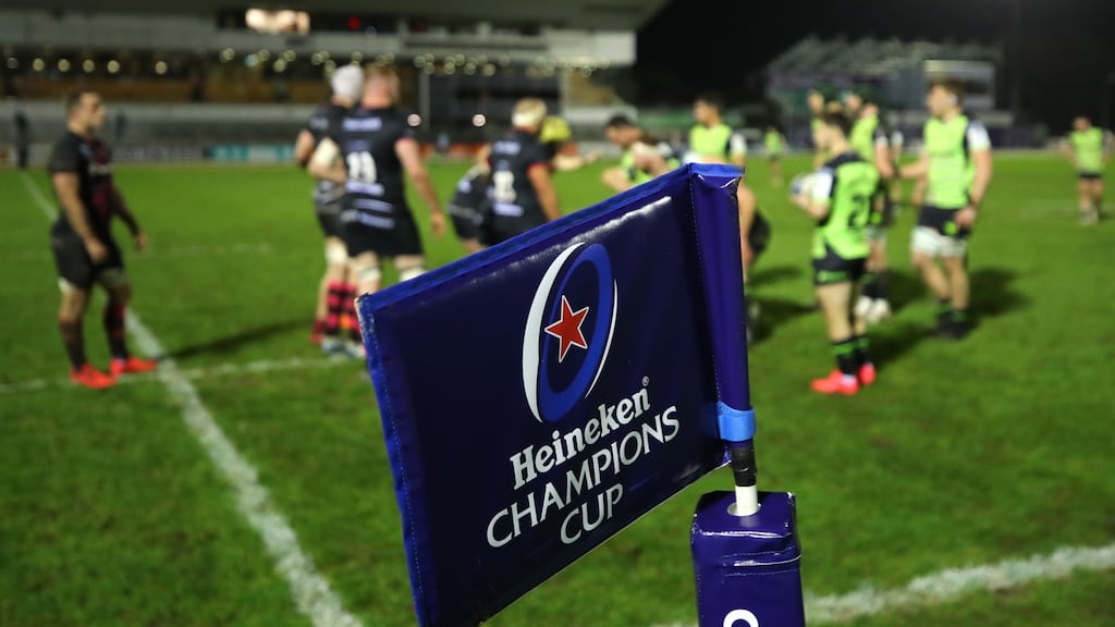 The Champions Cup has been suspended, the ECPR have confirmed. Photo: James Crombie/Inpho