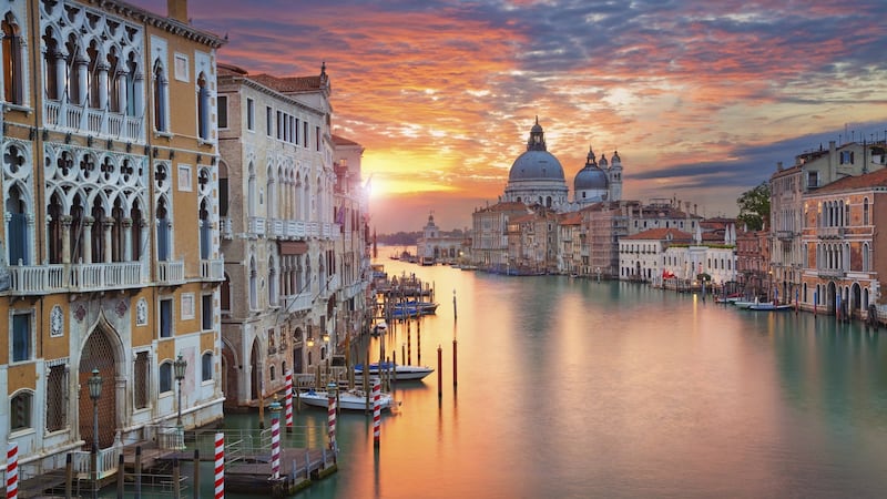 Grab the  rare chance to see Venice’s cobbled maze of squares, bridges and canals without too many tourists. Photograph: iStock