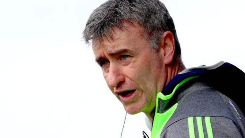 Cavan manager Mattie McGleenan. Photograph: James Crombie/Inpho