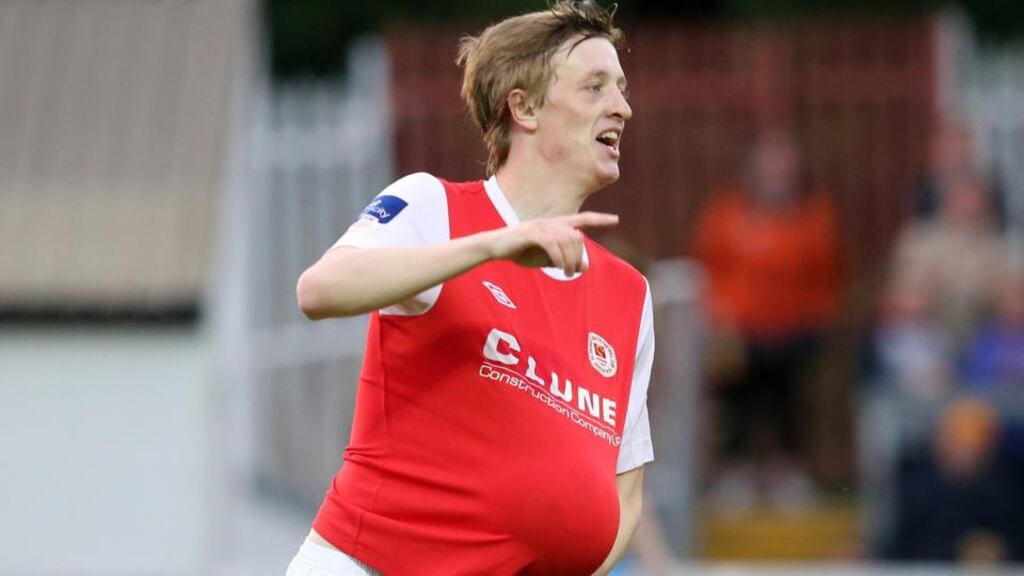 Chris Forrester: got the decisive goal against Sligo.