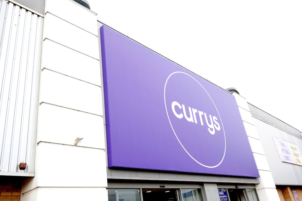 Currys acknowledged 'the unacceptable experience this customer has had'. Photograph: Currys/PA Wire