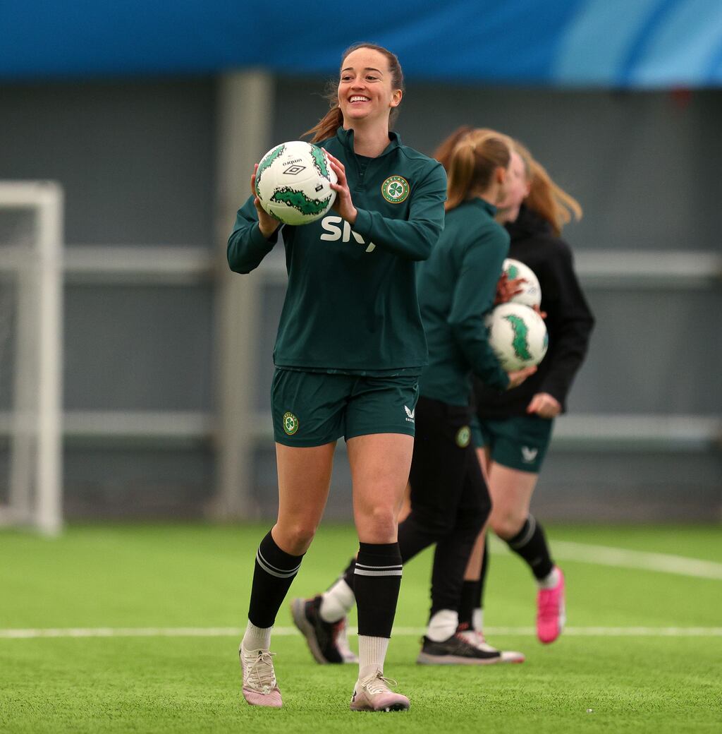 Anna Patten represented England from under-15 to under-21 level but has pledged her international future to the Republic of Ireland. Photograph: Ryan Byrne/Inpho