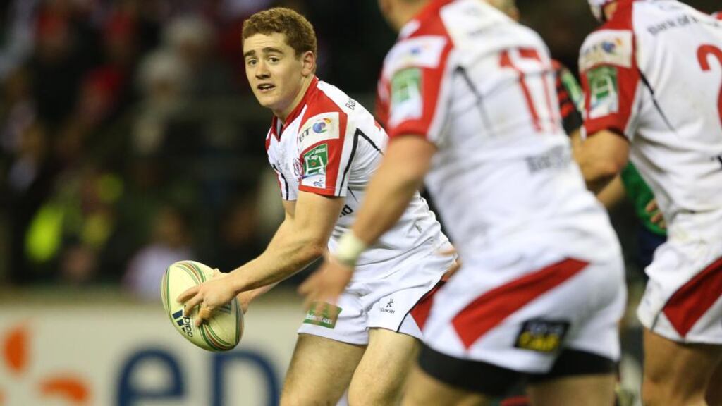 Paddy Jackson returns at outhalf for Ulster after being rested against the Dragons. Photograph: Billy Stickland/Inpho