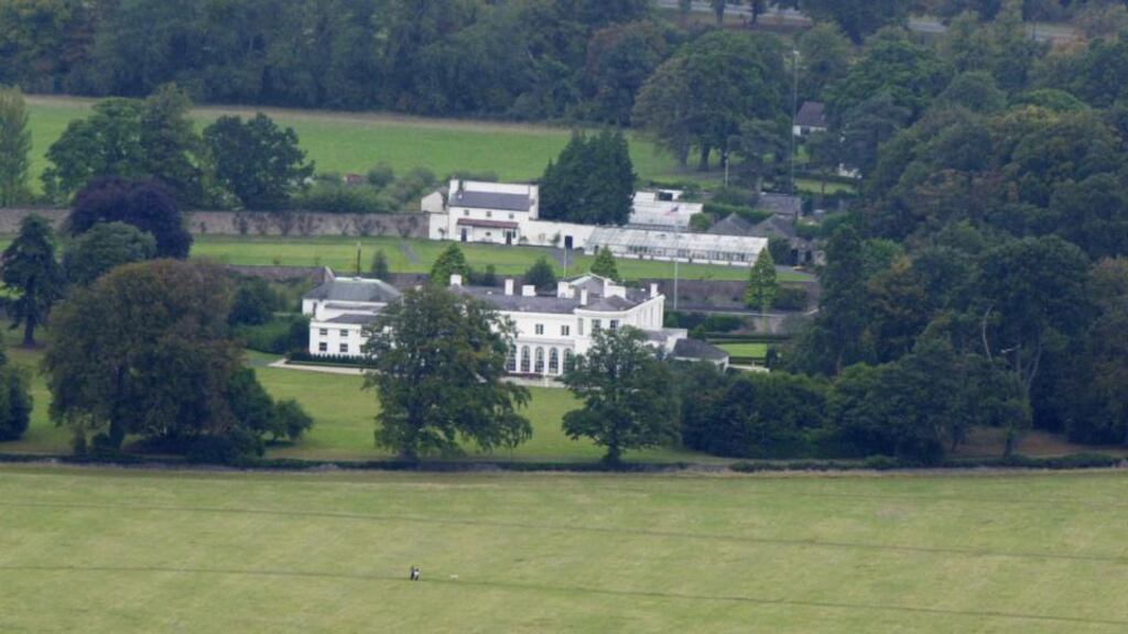 The US Ambassador’s residence in Phoenix Park. Photograph: Bryan O’Brien