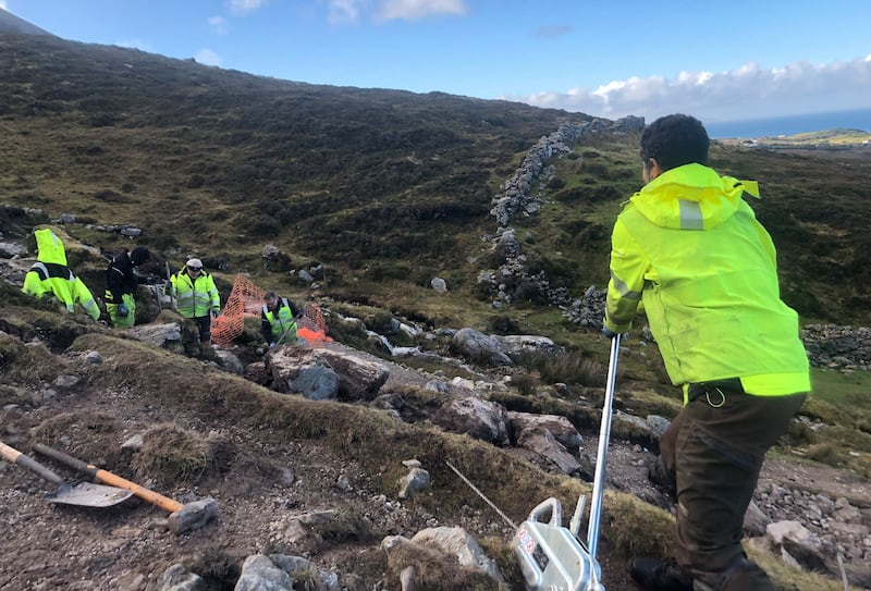 It was December 2020 when the building of the pathway began