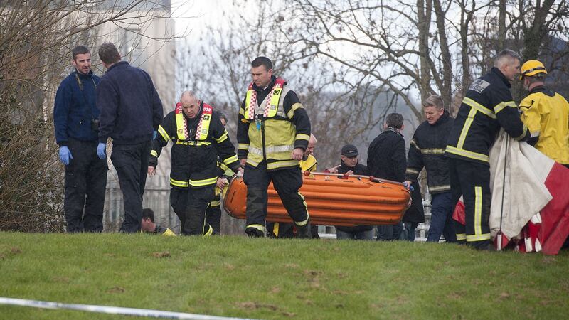 The scene at Ashington Park in Dublin on March 27th, 2016. Photograph: Dave Meehan