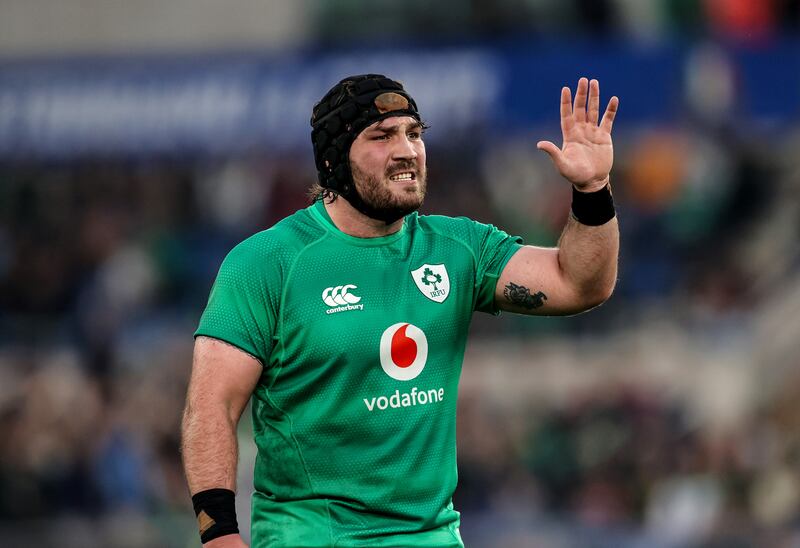 Tom O'Toole put in a strong performance after replacing Finlay Bealham. Photograph: Billy Stickland/Inpho