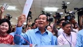 Cambodia’s ruling party secures clean sweep in parliamentary poll