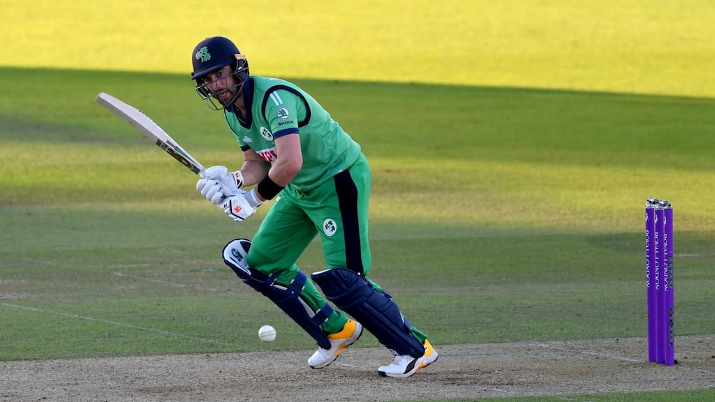 Glamorgan have announced the signing of Ireland captain Andrew Balbirnie for this summer’s Vitality Blast. Photograph: Mike Hewitt/PA Wire