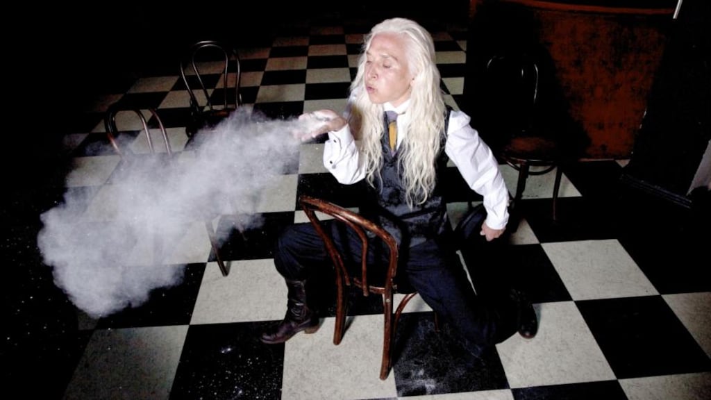 Olwen Fouéré as El Duende in the Cork Opera House production of Maria De Buenos Aires. Photograph: Clare Keogh