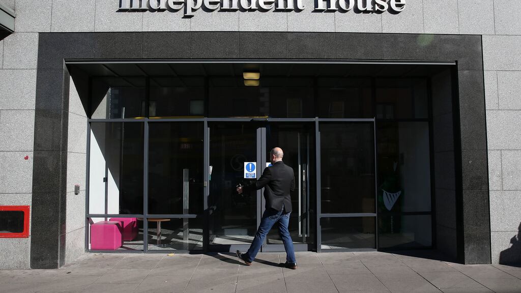 Independent House.The court papers deal with the 2016 row that broke out between former INM chairman Leslie Buckley and former chief executive Robert Pitt over the price tag of a bid for Newstalk. Photograph: ©Fran Veale