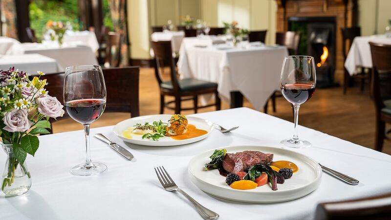 There is that unmistakable buzz that comes from having a full-service restaurant on site, with extensive wine list and cocktail menu.