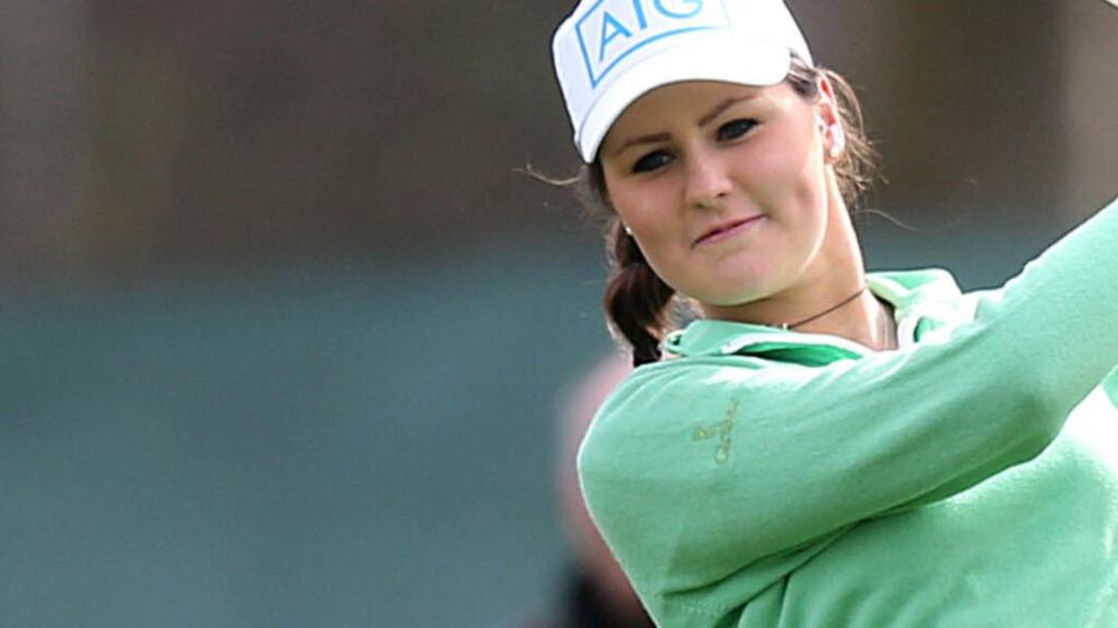 Olivia Mehaffey: she always faced an uphill task in her semi-final against a player with a handicap of + 4.9, the lowest of the handicaps of any of the last four players. Photograph: INPHO/Donall Farmer