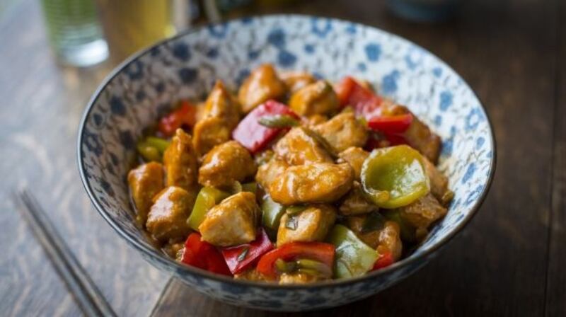 Sweet and sour chicken