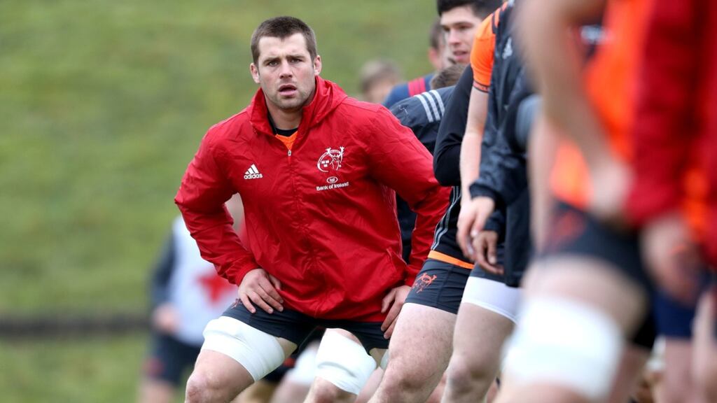 CJ Stander: “For me to one day win something with Munster and go to a World Cup, that’s the greatest way for me to repay to them.” Photograph: Bryan Keane/Inpho