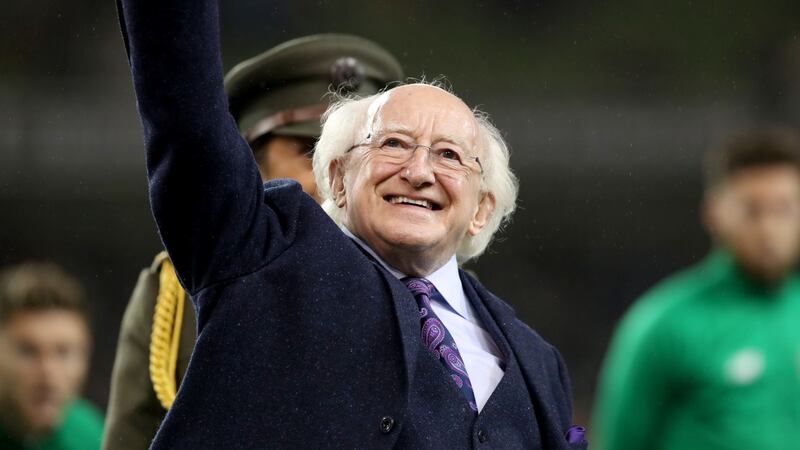 President Michael D Higgins: almost certain to be re-elected. Photograph: ©INPHO/Bryan Keane