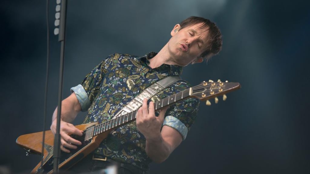 Ash: Tim Wheeler and the rest of the band still play music that packs a fine punch. Photograph: Dave Meehan