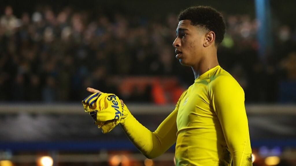 Jude Bellingham of Birmingham City has been granted permission to talk to interested clubs. Photograph: Inpho