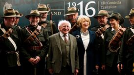 Ideals of those who fought in 1916 Rising still not achieved, says Higgins