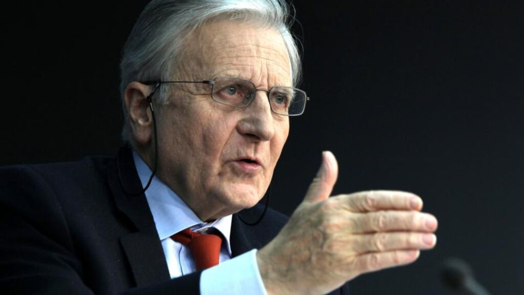 Former EU commissioner Ray MacSharry writes in the book that Brian Lenihan received tacit approval from then ECB chief Jean-Claude Trichet (above) to burn big bondholders, only to see Trichet change his mind within hours because he realised large banks in Germany and France would be prime casualties. Photograph: Bloomberg