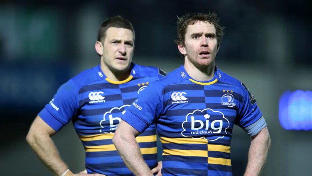 Leinster’s Eoin Reddan (right) spent four seasons at Wasps. Photograph: Cathal Noonan / Inpho