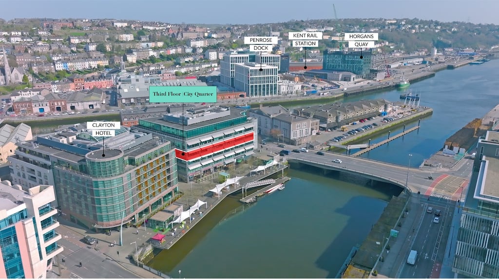 The City Quarter scheme has a prime location in Cork’s central business district