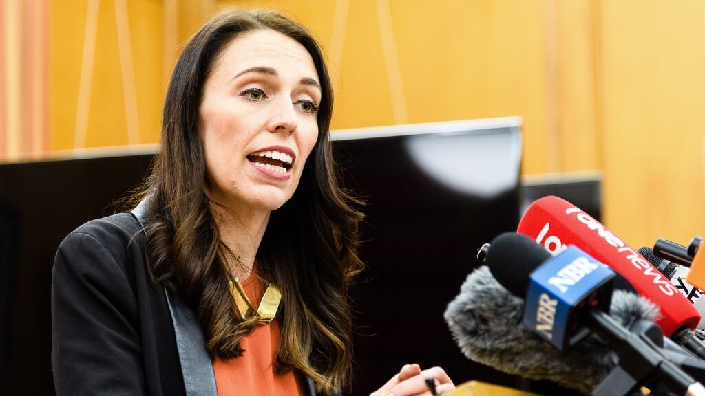 New Zealand’s prime minister-elect Jacinda Ardern entered parliament in 2008 at the age of 28 and took over the leadership of her party in July. Photograph: Mark Coote/Bloomberg