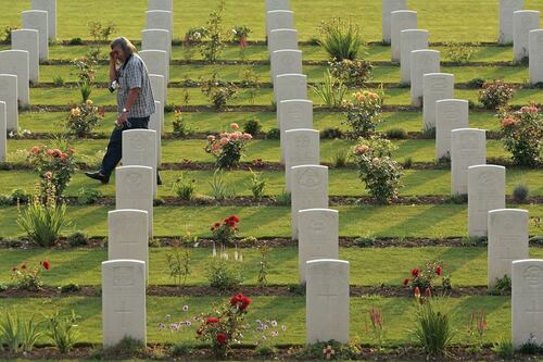 Green and white armies