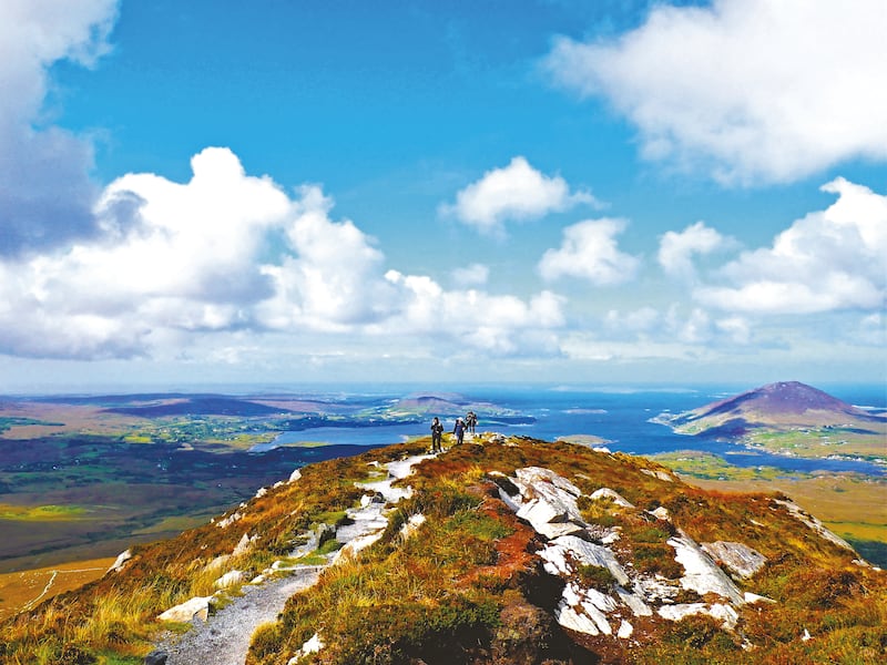 Diamond Hill overlooking the Atlantic Ocean