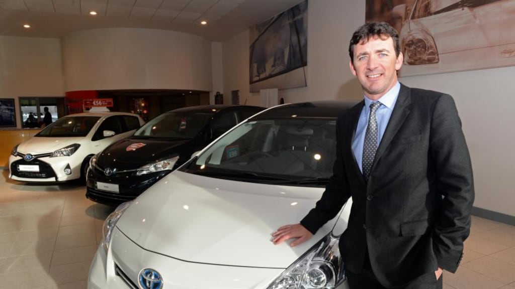 Steve Tormey, chief executive Toyota Ireland. Photograph: Eric Luke