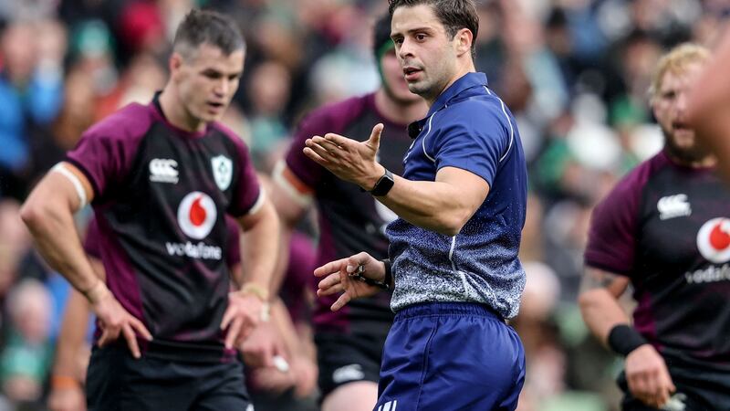 Nika Amashukeli’s performance in Ireland’s win over Japan was impressive. Photograph: Dan Sheridan/Inpho