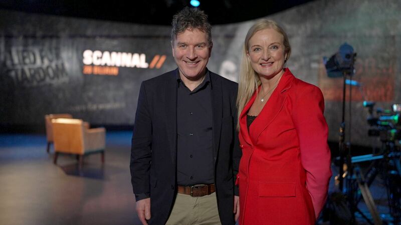 Harry McGee and Beirni Ní Chuinn in Scannal