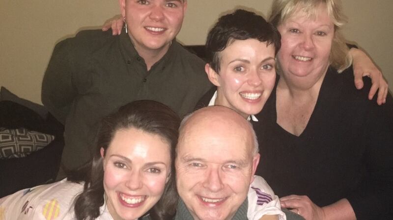 Raymond Blessing and family: ‘Judy and I had three daughters and our third daughter became our son in 2015. So we are very passionate about equality for people.’