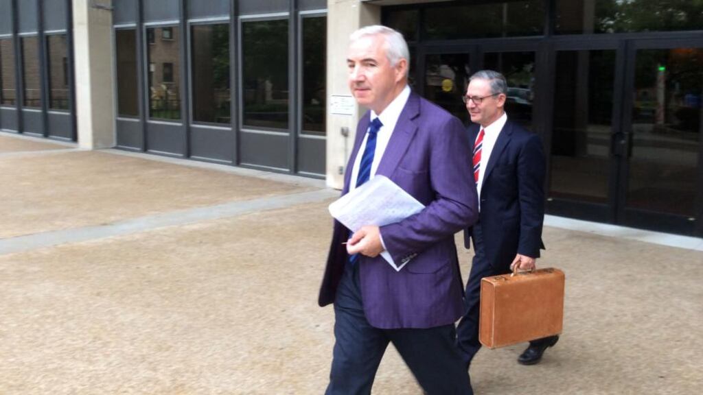 Judge Alan Shiff will examine records in the US bankruptcy of Seán Dunne (above) to decide whether they are relevant to the case after lawyers for Gayle Killilea Dunne argued that documents sought by the official overseeing the bankruptcy were not relevant to his investigation and breached her privacy. Photograph: Simon Carswell