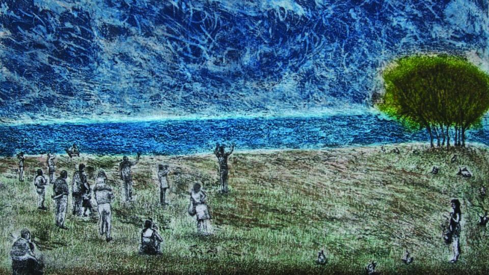 Detail from Apparition by Daniel Lipstein