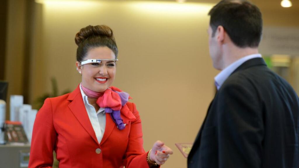Virgin Atlantic is equipping staff with Google Glass in an effort to deliver a more personalised service to first class passengers.