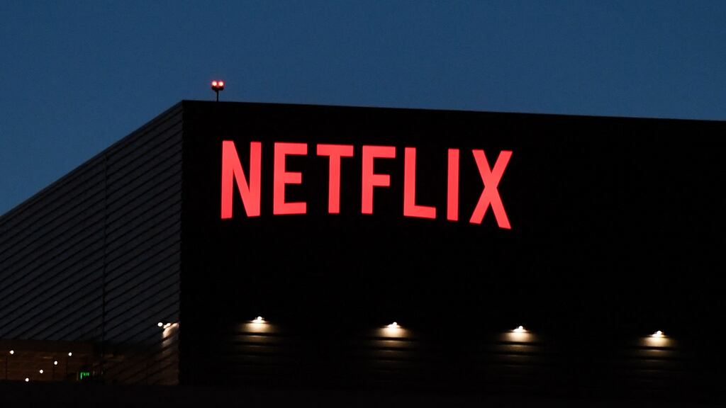 Streaming giant Netflix has suspended its service in Russia in protest of Moscow’s invasion of Ukraine. Photograph: Robyn Beck / AFP