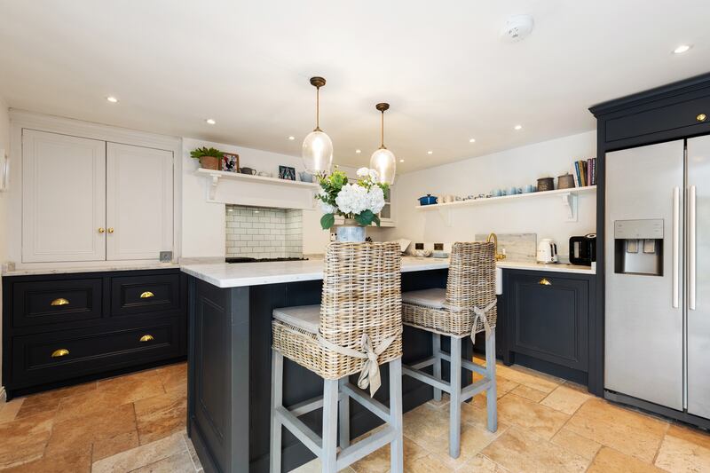 The kitchen was installed by the Victorian Kitchen Co.